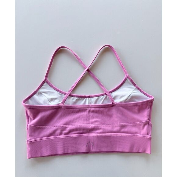NWT Varley Let's Move Irena Cross Back Strappy Sports Bra in Super Pink Size XL - Picture 6 of 12